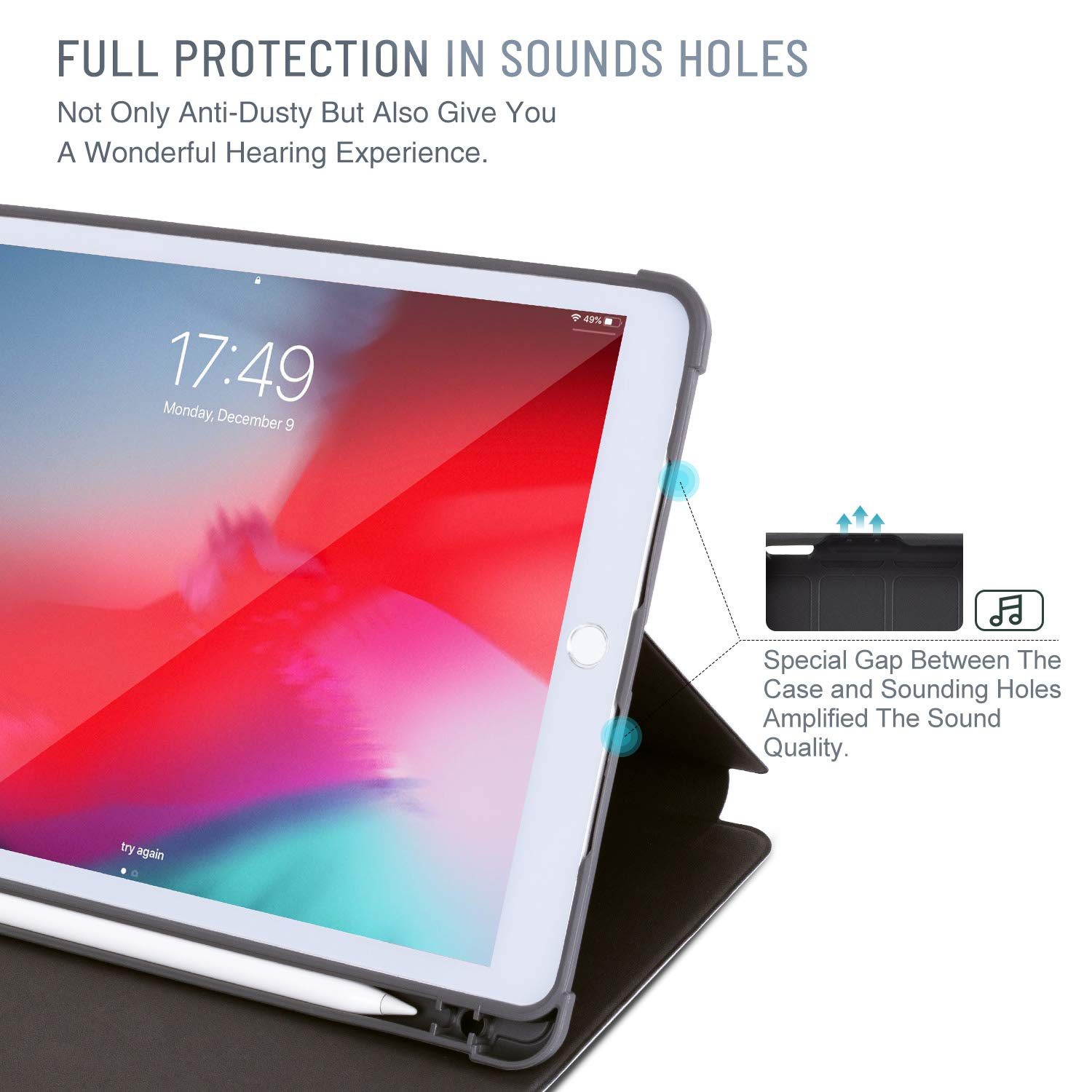 Premium Protective Case for iPad 9th/8th/7th Gen 10.2
