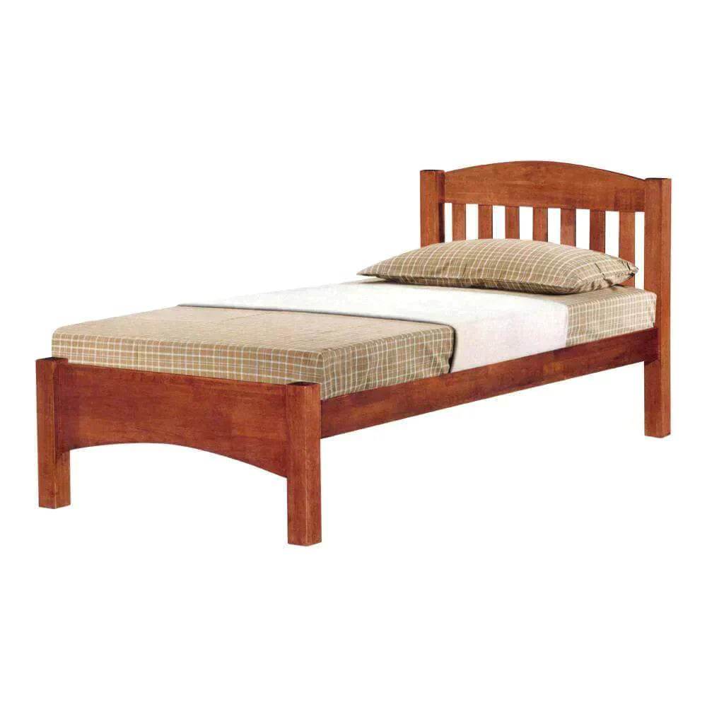Elisee Solid Wood Bed Frame - Queen Size, Sturdy & Elegant Platform Bed with Headboard - Perfect for Master Bedroom, Guest Room, or Modern Home Decor