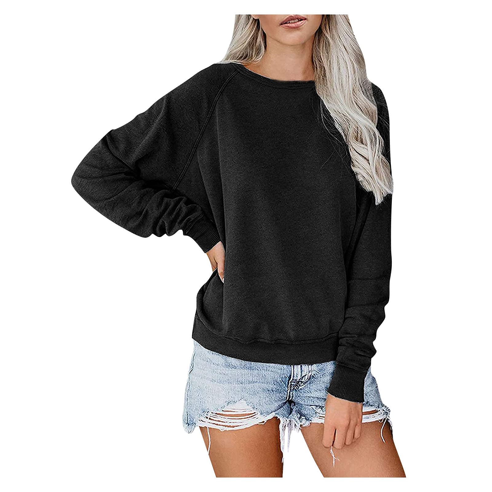 Women's Floral Printed Short-Sleeve Blouse - Fashion Work Shirt Top in Black (Medium) - Perfect for Office Wear, Casual Outfits & Summer Fashion