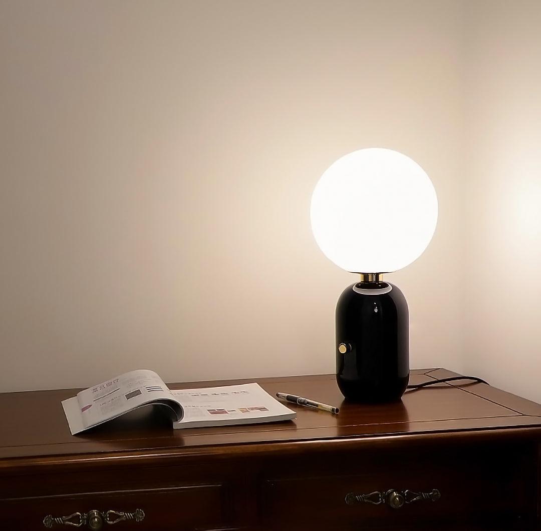 Modern Kade Table Lamp - Adjustable LED Desk Light with USB Port for Home Office, Bedroom & Study - Perfect for Reading, Working & Nightstand Use