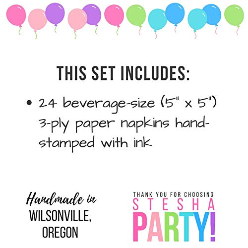 Green Dinosaur Paper Napkins - 24 Count Dinosaur Party Supplies for Kids Birthday, Baby Shower & Jurassic Theme Decorations