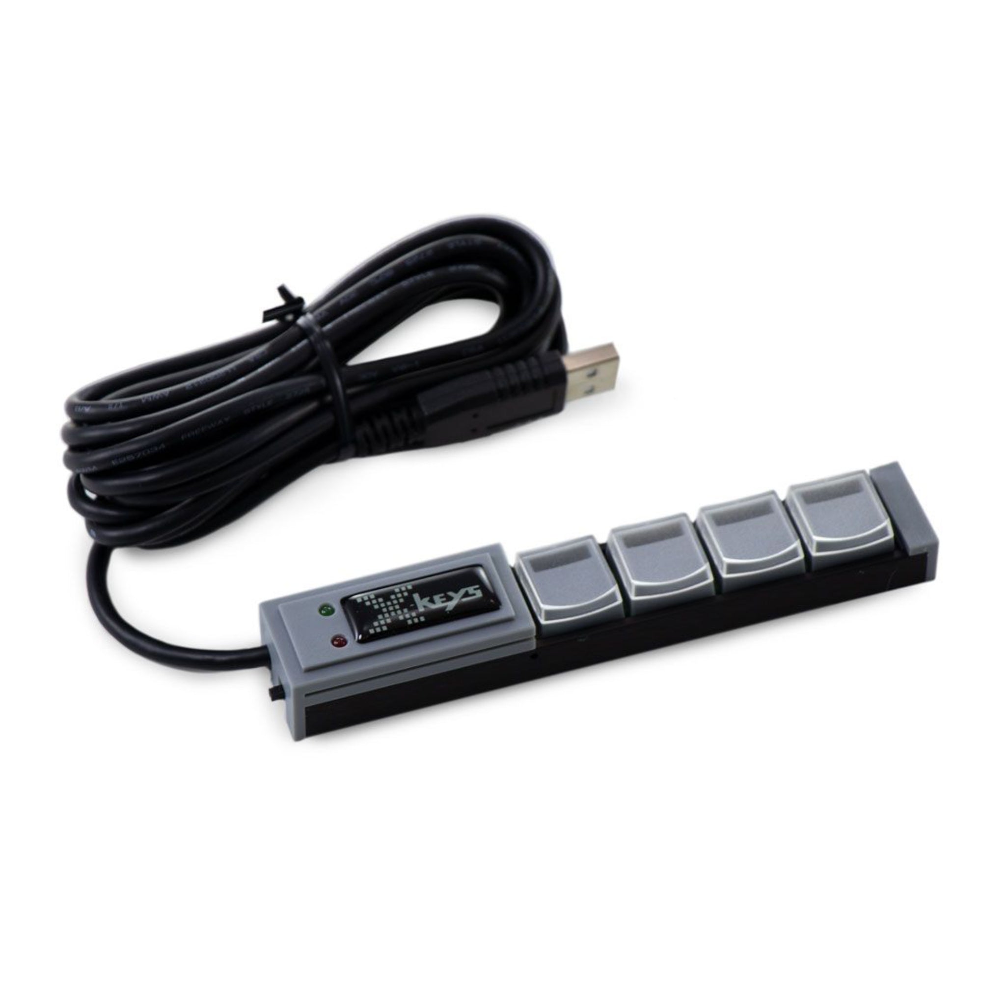 XK 4 Programmable USB KVM Switch - 4-Port Keyboard Video Mouse Switcher for Multi-Computer Control | Perfect for Home Office, IT Professionals & Gaming Setup
