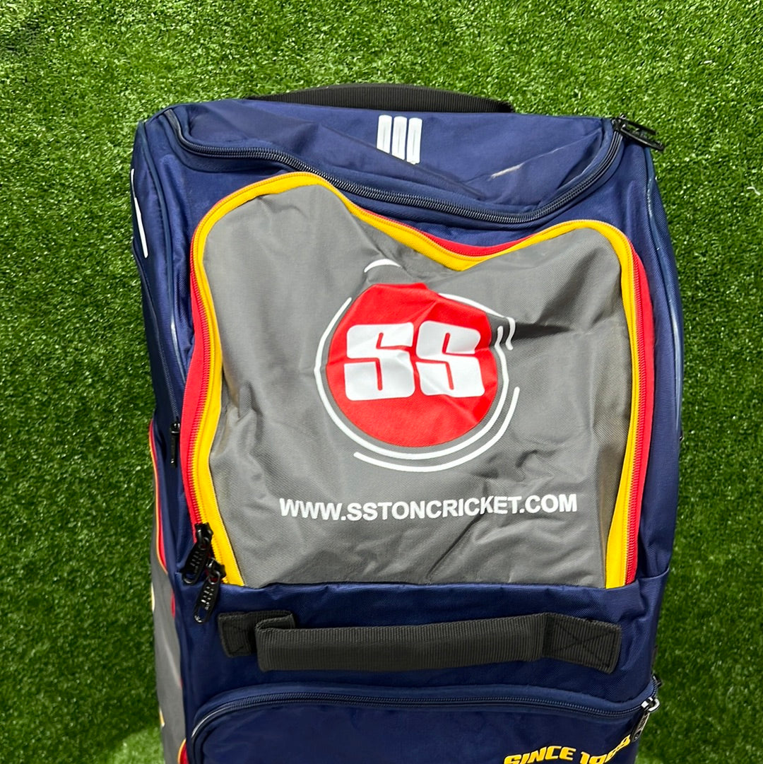SS DK Finisher Adult Cricket Kit Bag - Durable Cricket Equipment Bag for Men & Women - Perfect for Matches, Practice & Travel