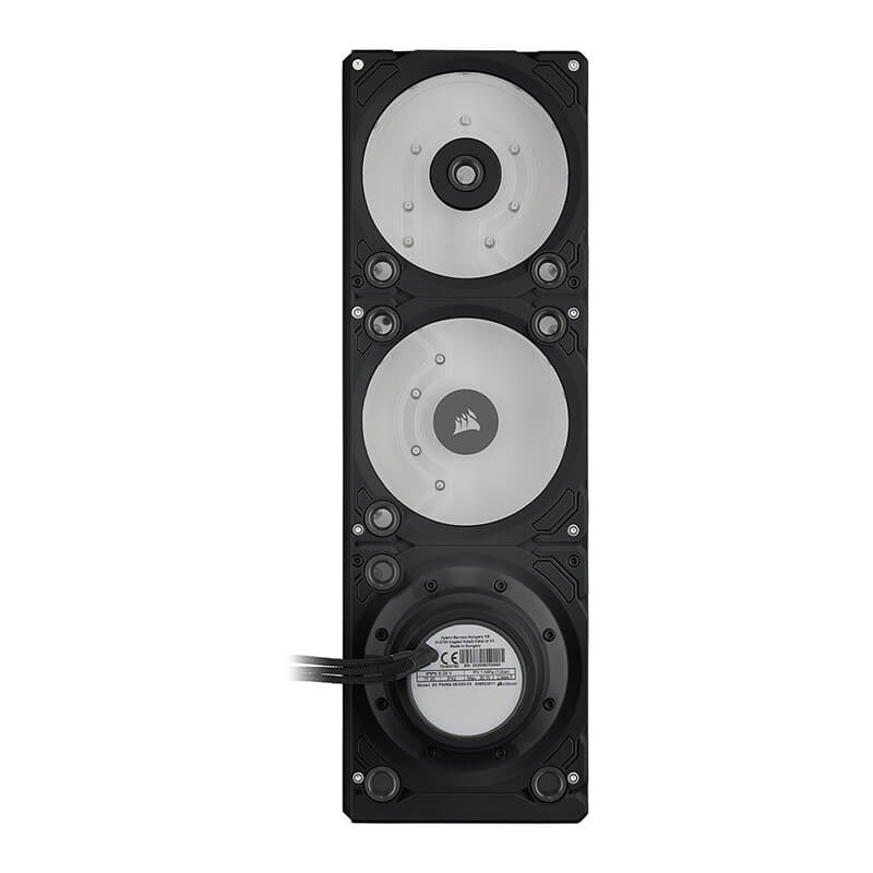 Corsair Hydro X Series XD7 RGB 360mm Water Cooling Distribution Plate - Black | High-Performance PC Liquid Cooling Solution for Gaming Rigs & Custom Builds