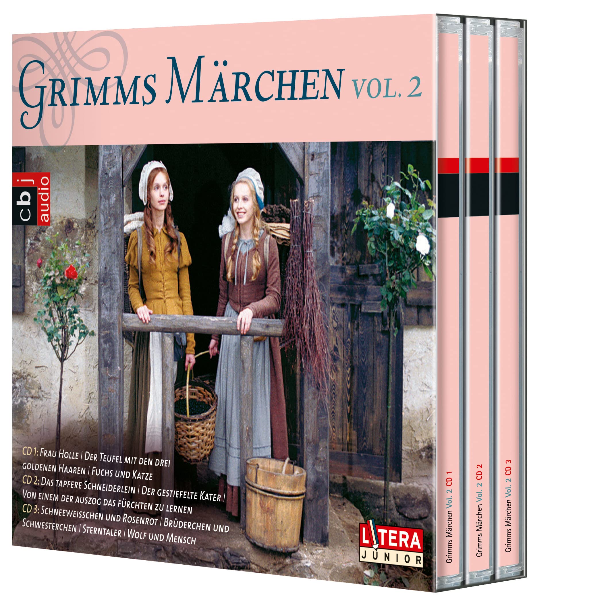 Grimms Fairy Tales Box Set - Classic German Fairy Tales Collection for Kids & Adults - Perfect for Storytime, Gifts, and Home Library