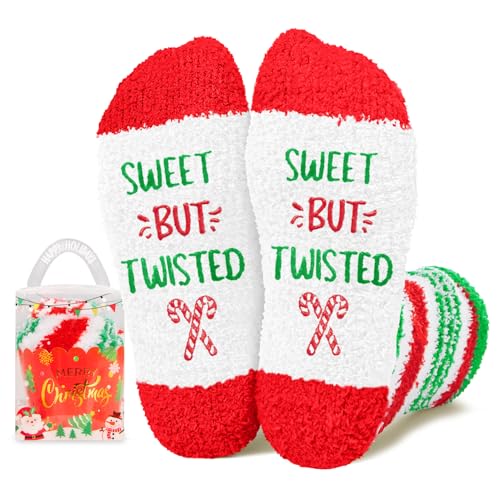 Candy Cane Fuzzy Red