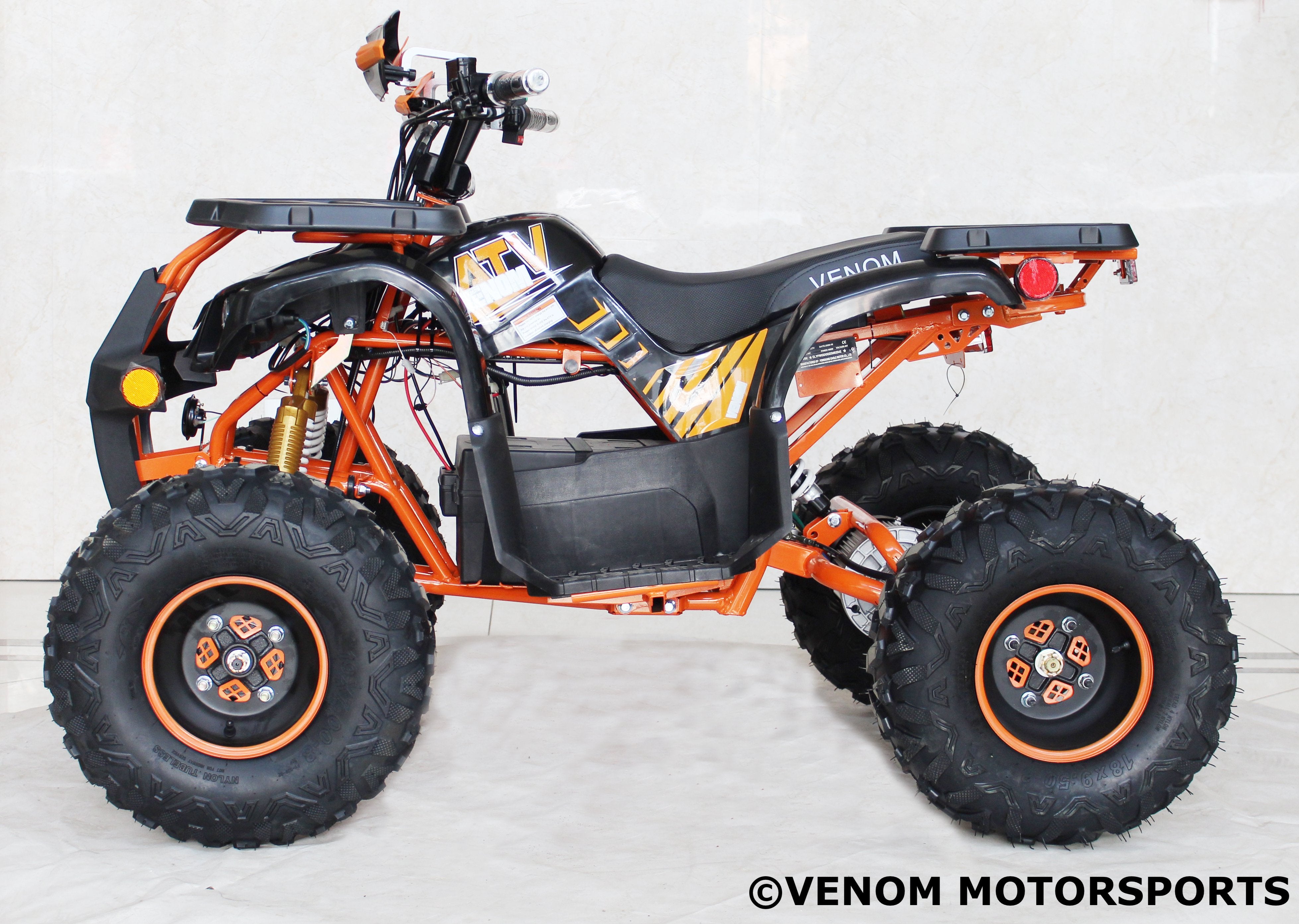1500W 48V Brushless Electric ATV for Adults - Powerful Off-Road Quad Bike for Hunting, Camping & Farm Work