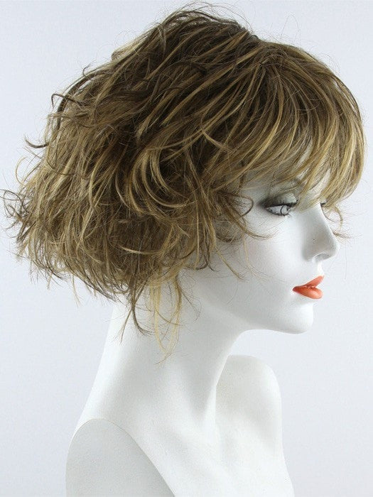 Flutter Synthetic Wig with Basic Cap - Soft & Natural Looking Hairpiece for Women | Perfect for Cosplay, Costume Parties & Everyday Wear