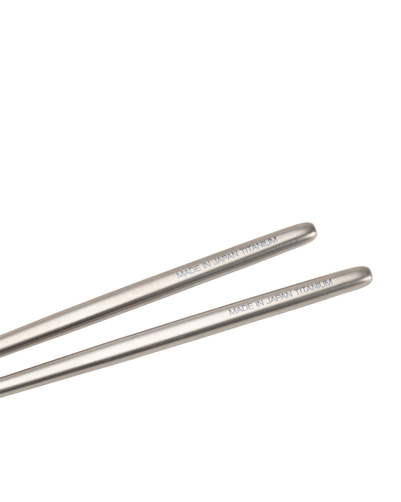 Premium Titanium Chopsticks Set - Lightweight, Durable & Reusable Chopsticks for Sushi, Ramen & Asian Cuisine - Perfect for Home, Restaurants & Travel