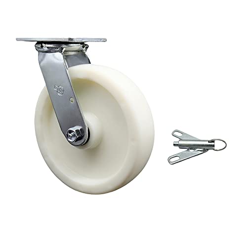 Swivel - Bolt On Swivel Lock - White