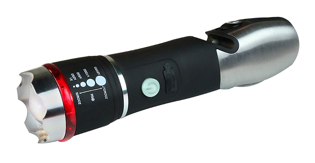 Commando Light - High-Performance Tactical Flashlight for Outdoor Adventures, Camping, Hiking & Emergency Use