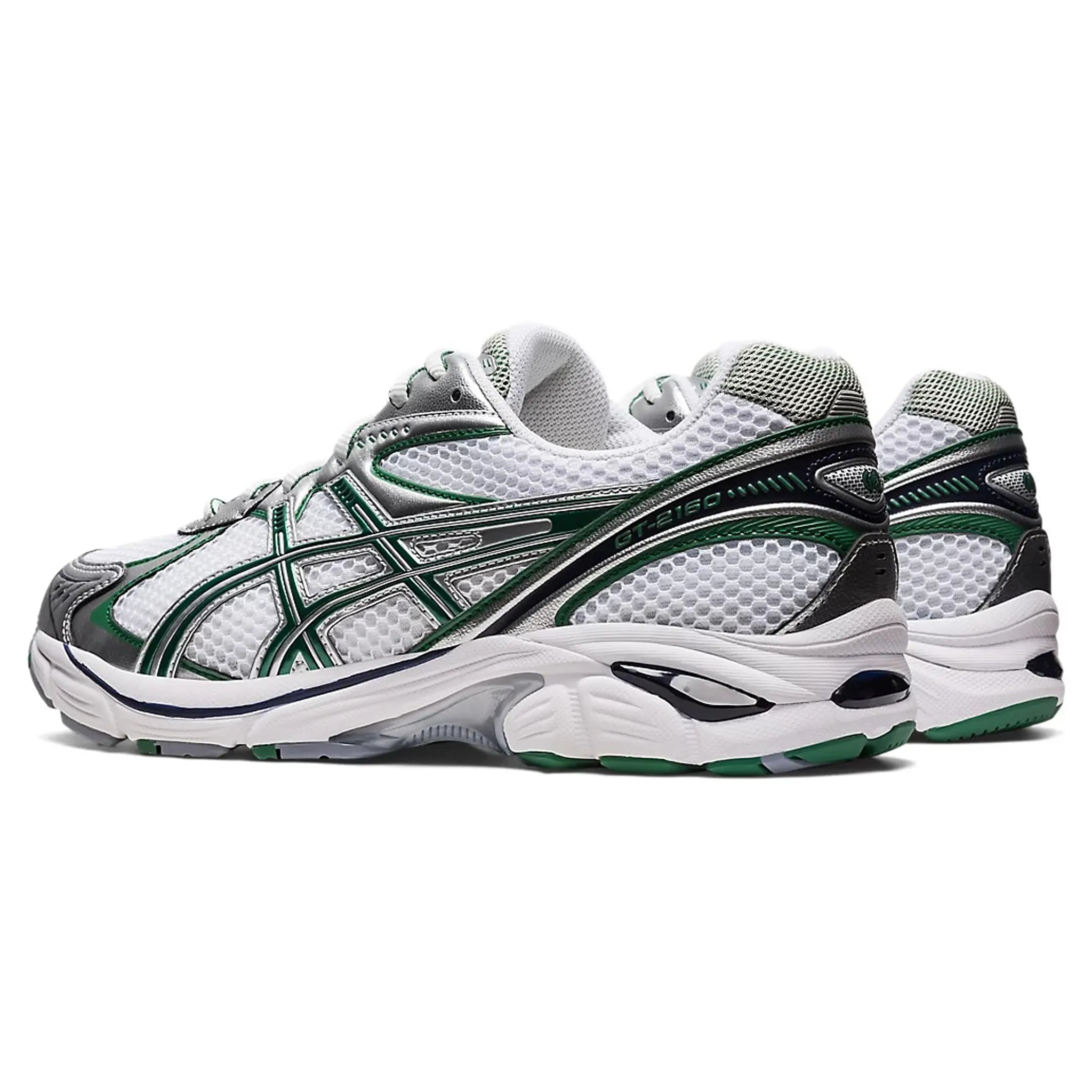 ASICS GT 2160 Running Shoes for Men - White Shamrock Color - Lightweight Cushioned Sneakers for Jogging, Gym Workouts & Daily Wear