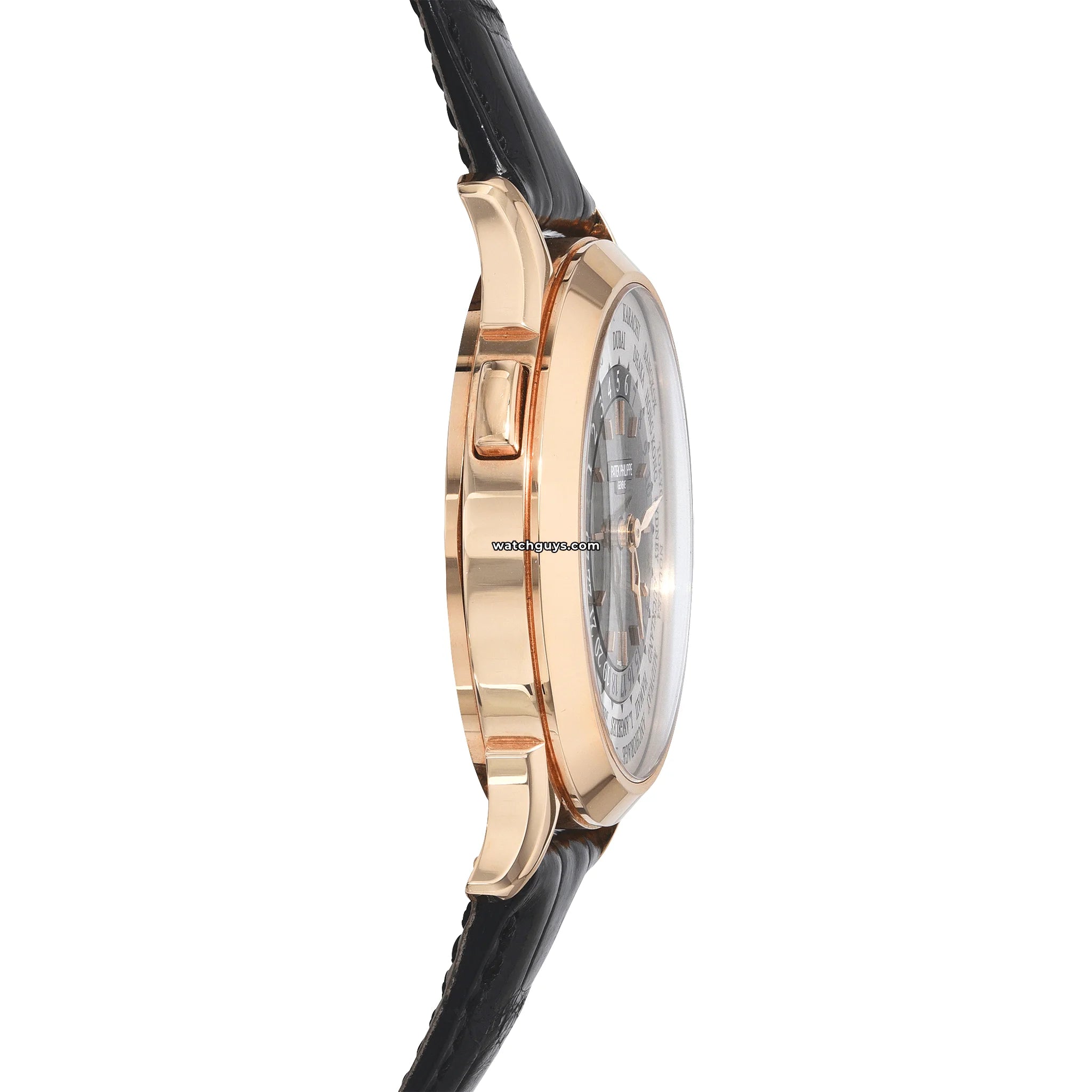 Patek Philippe World Time 5230R 001 Rose Gold Men's Watch - Luxury Automatic Timepiece for Business, Travel & Collectors