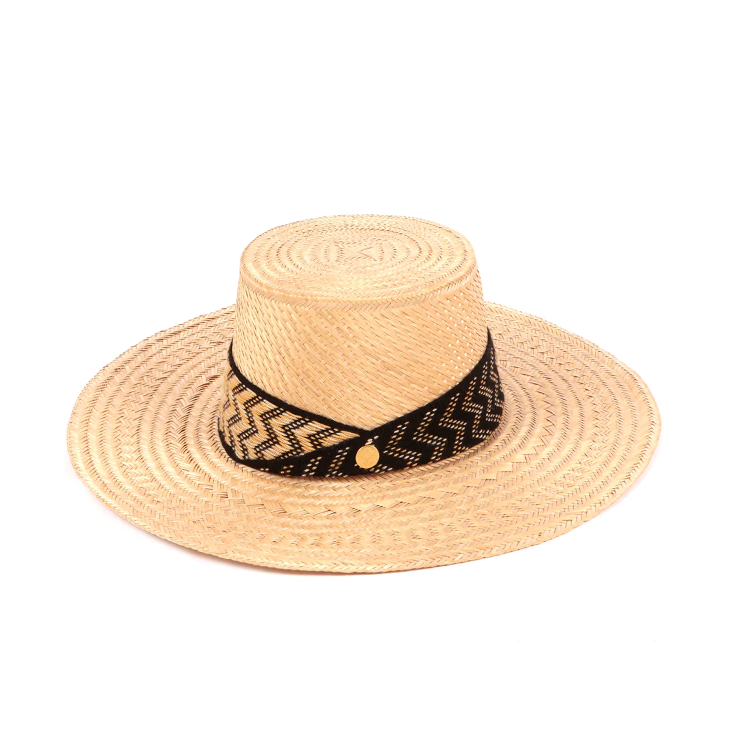 Sierra Ikara Natural Sun Hat for Women - Wide Brim UPF 50+ UV Protection - Perfect for Beach, Hiking, and Outdoor Activities