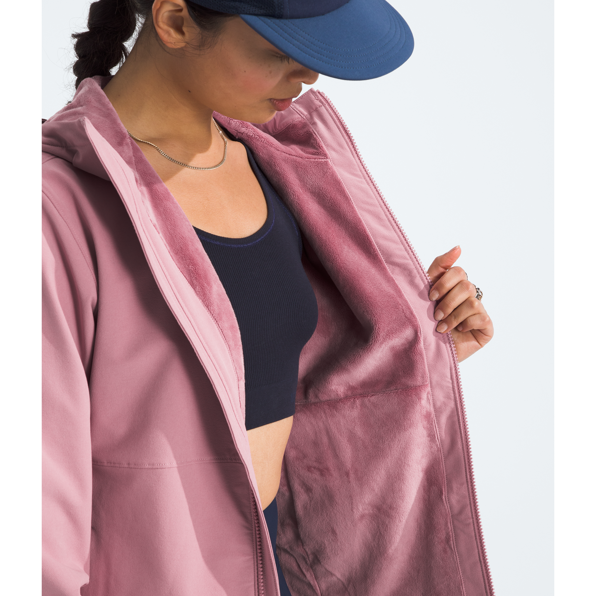 The North Face Women's Shelbe Raschel Hoodie - Lightweight Fleece Pullover for Hiking & Outdoor Activities | Warm Winter Layering Jacket for Camping & Travel