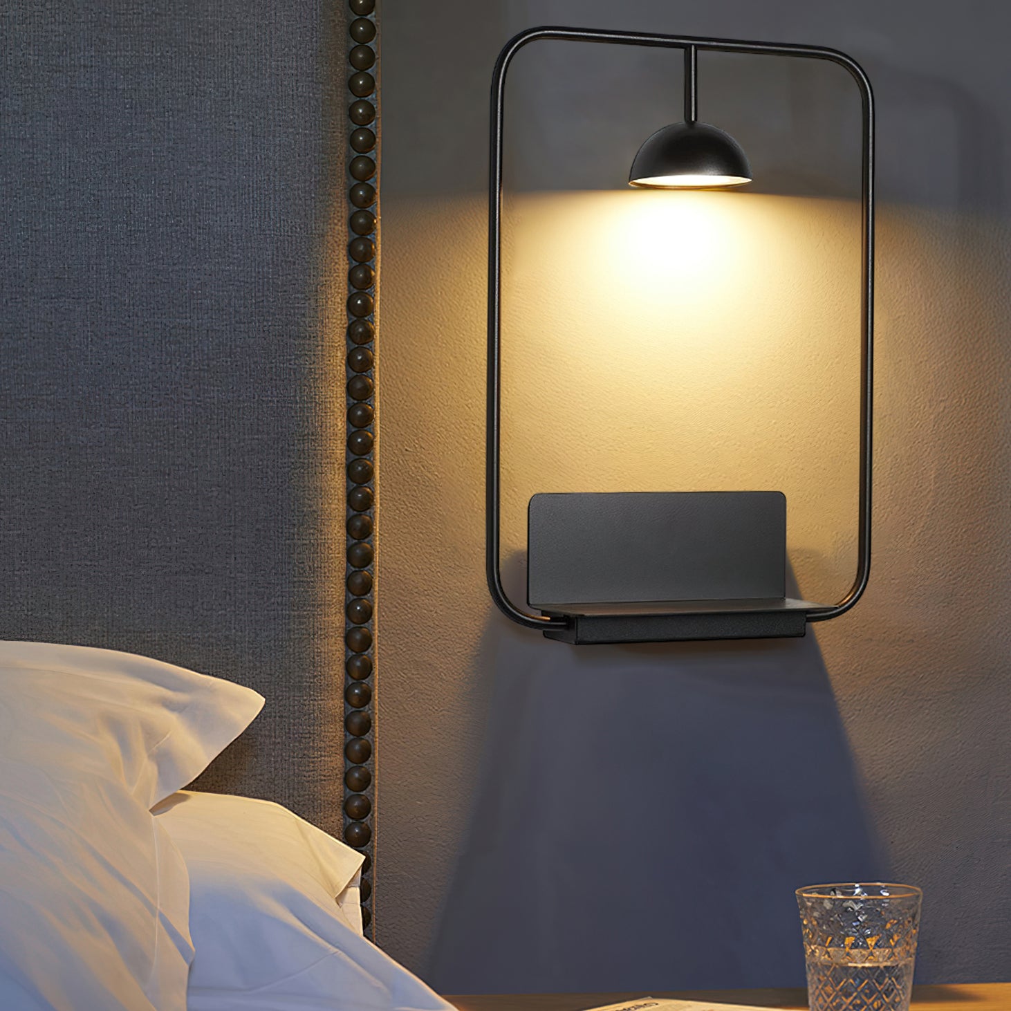 Cupolina Modern LED Wall Sconce Light Fixture - Dimmable Indoor/Outdoor Wall Lamp for Bedroom, Living Room, Hallway & Patio Lighting