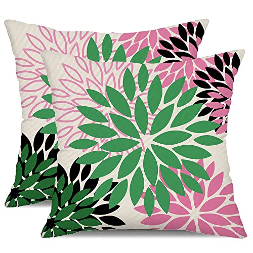 Green Pink Black