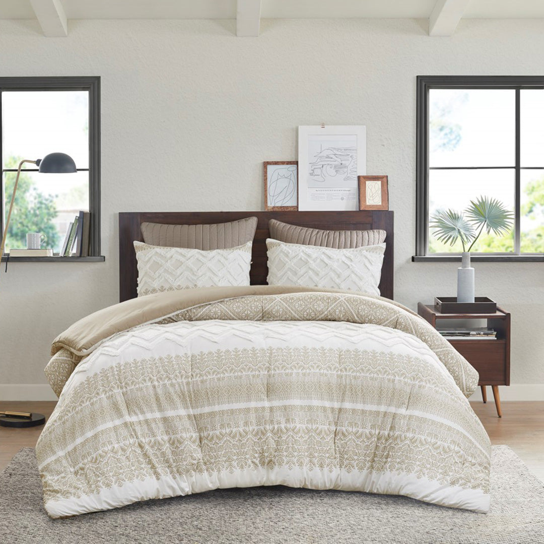 Premium Mila Comforter Set - Soft & Breathable Bedding for All Seasons - Perfect for Master Bedroom, Guest Room & Cozy Home Decor