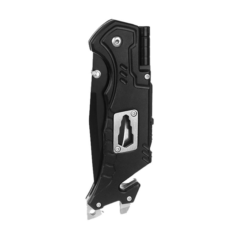 Official Limited Edition SUPCASE Pocket Knife - Premium Black EDC Folding Knife for Camping, Hiking & Everyday Carry (EDC)