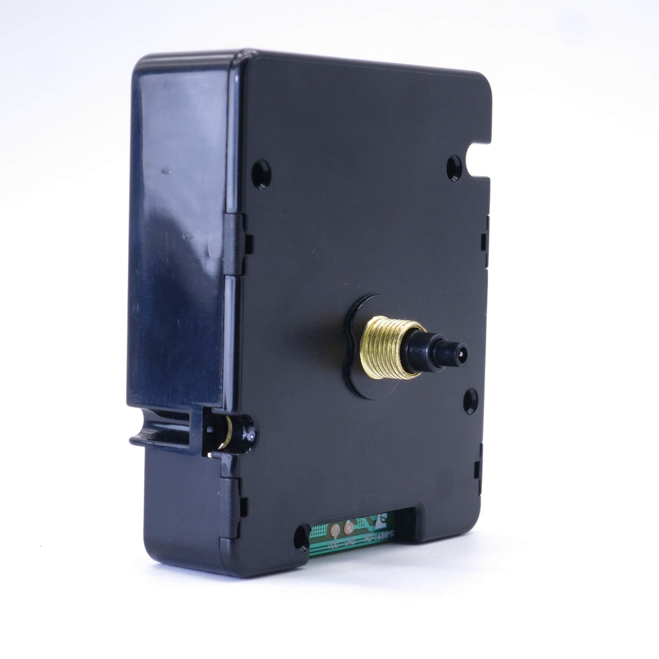 WWVB Radio Controlled Clock Movement - 17mm Shaft Length, Electric Scanning Quartz Mechanism for Wall Clocks (66x56x19mm, HR9415+903) - Perfect for DIY Clock Repair, Home Decor, and Accurate Timekeeping