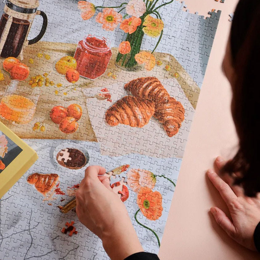 L'orée du Matin 1000 Piece Jigsaw Puzzle - Beautiful Landscape Art Puzzle for Adults & Teens - Perfect for Family Game Night, Relaxation & Home Decor