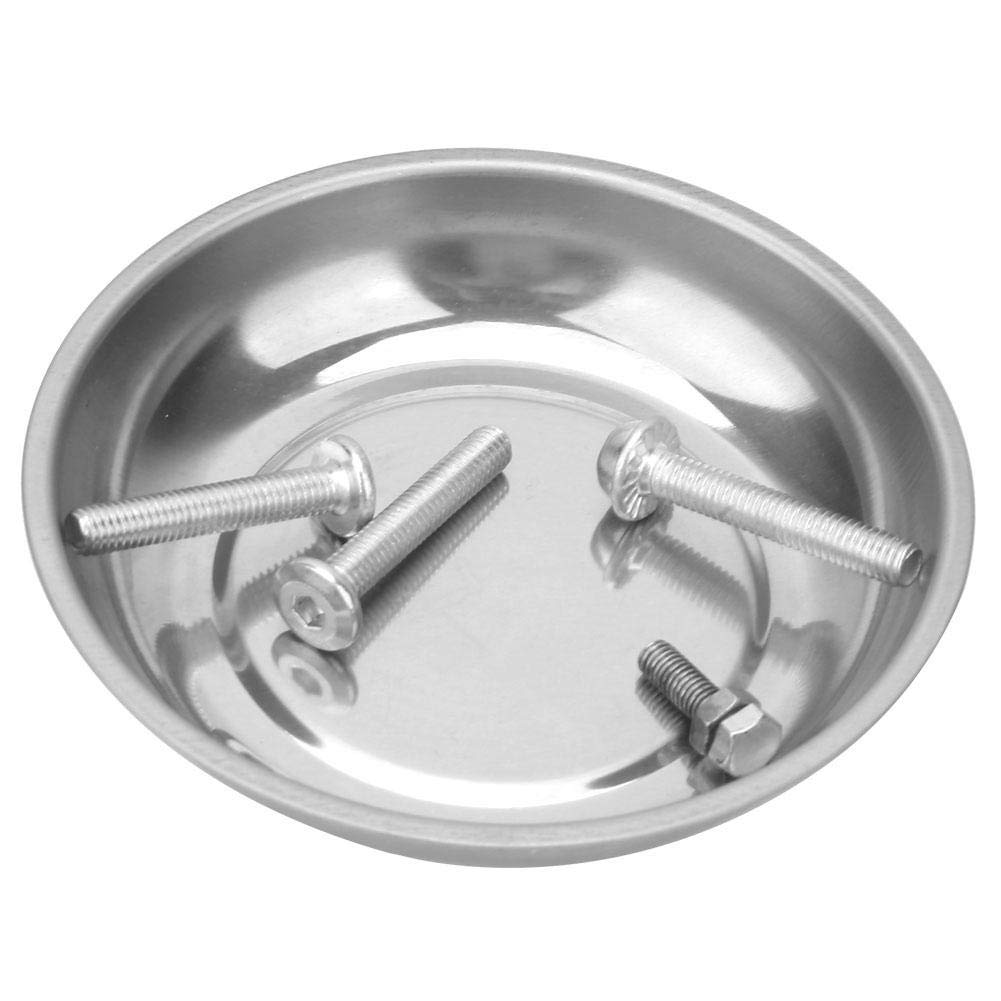 Magnetic Tool Set - 3pc Screw Tray, Telescopic Pickup Tool & Inspection Mirror for Small Iron Parts | Workshop, Garage & DIY Repair Essentials