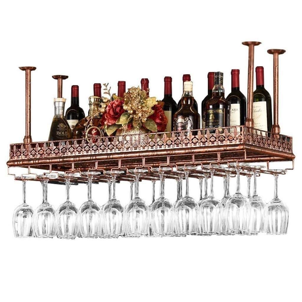 CAIMEI Black Metal Wall Mounted Wine Glass Holder - Holds 12 Champagne Goblets & Stemware, 60 x 35 cm - Perfect for Kitchen, Bar, Restaurant & Home Wine Storage Organization