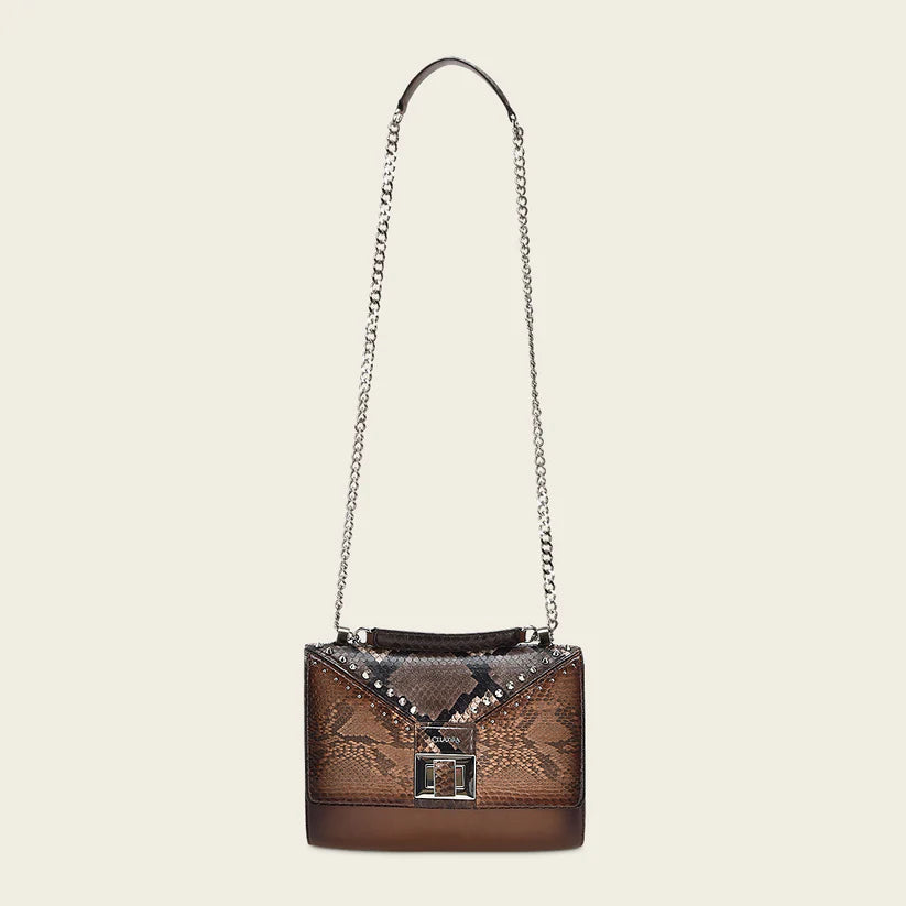 BOD0VPH Women's Fashion Python Handbag - Stylish Honey Dress Design for Evening Parties & Special Occasions