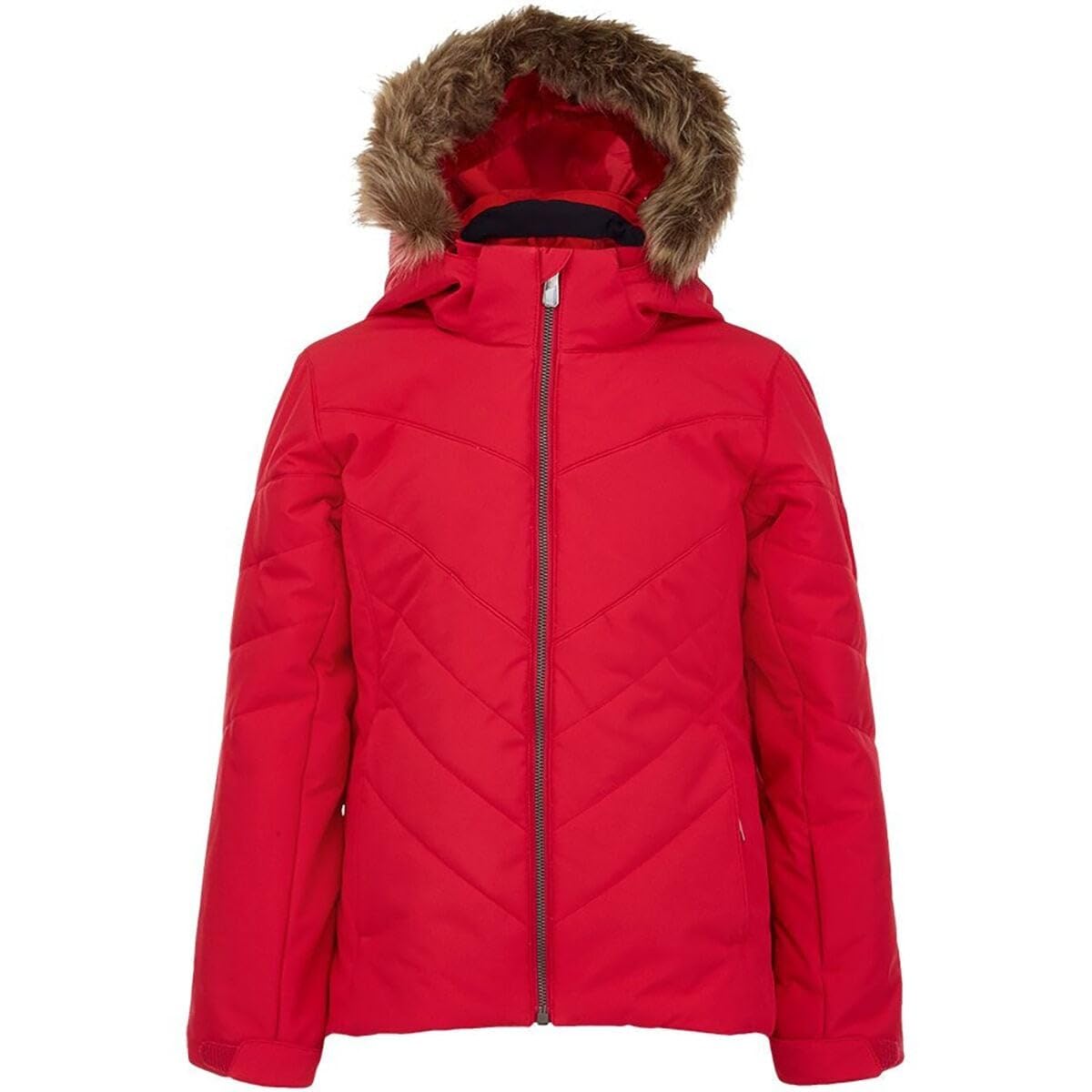 Spyder Girls Lola Jacket - Big Kids Cerise Pink Size 10 | Warm Winter Coat for Outdoor Activities & School