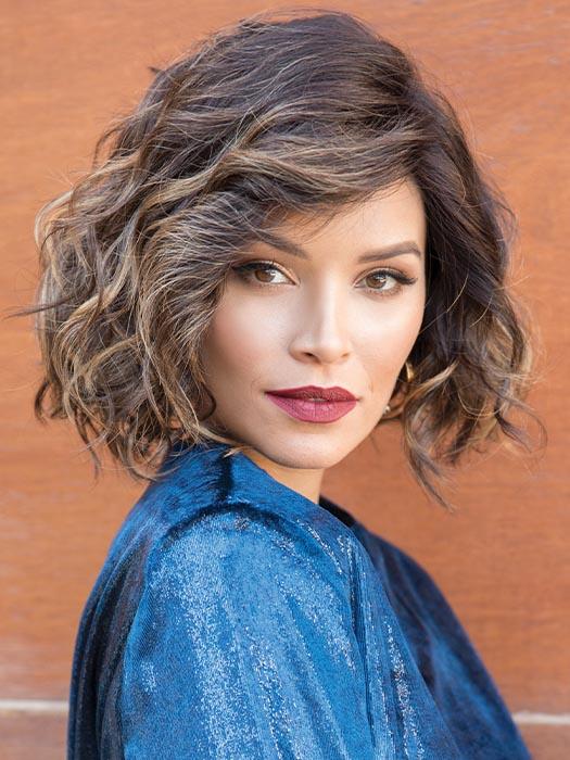 Adeline Synthetic Lace Front Wig - Natural Looking Human Hair Wig for Women | Perfect for Cosplay, Daily Wear & Special Occasions