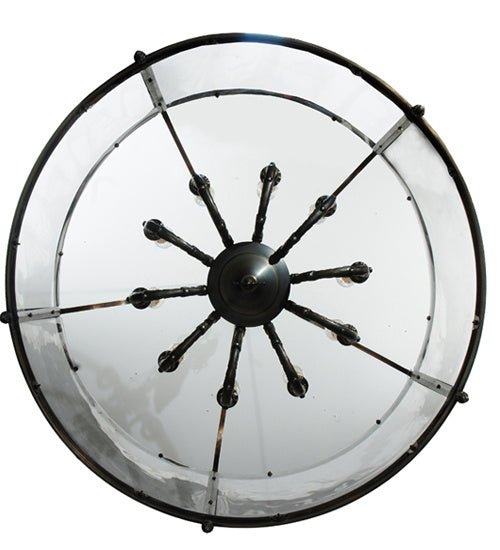 Meyda Tiffany G141C2F36 Stained Glass Table Lamp - Elegant Handcrafted Tiffany Style Lamp for Living Room, Bedroom, or Office Decor