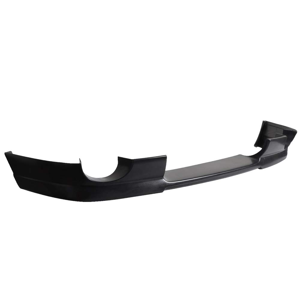 IKON MOTORSPORTS Front Bumper Lip Spoiler for 2003-2005 Subaru Forester SG5 | DS Style PU Black Splitter | Enhances Aerodynamics & Sporty Look | Perfect for Street Racing & Car Shows