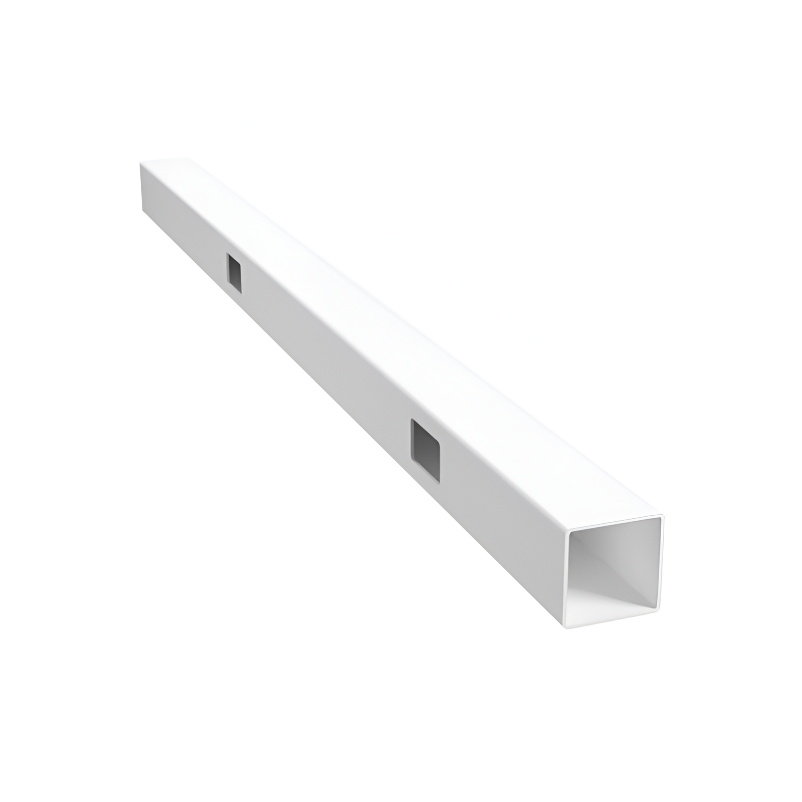 Durable PVC Fence End Post 102 x 102 x 1900mm (4x4 Inches) - 7 Year Warranty - Perfect for Garden Fencing, Deck Railings & Outdoor Privacy Screens