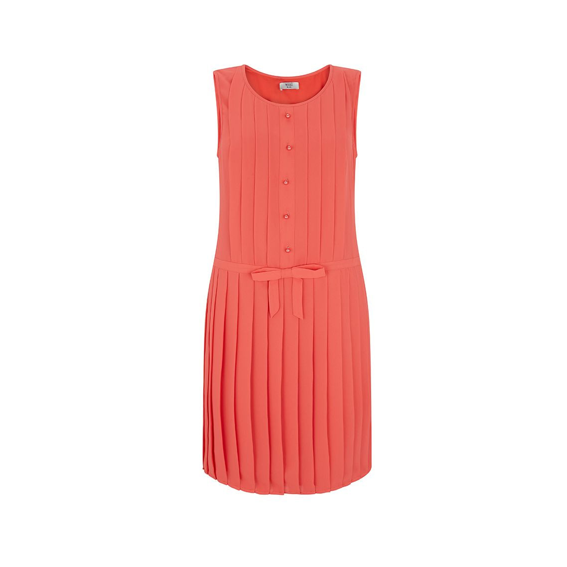 Elegant Pleated Sleeveless Dress for Women - Summer Casual & Party Wear - Flowy A-Line Midi Dress for Beach, Wedding, or Office Outfits