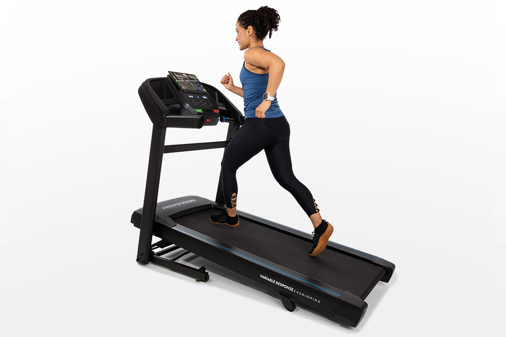 Horizon T202 Folding Treadmill - Compact Home Exercise Equipment for Running & Walking | Perfect for Small Spaces & Home Gym Workouts