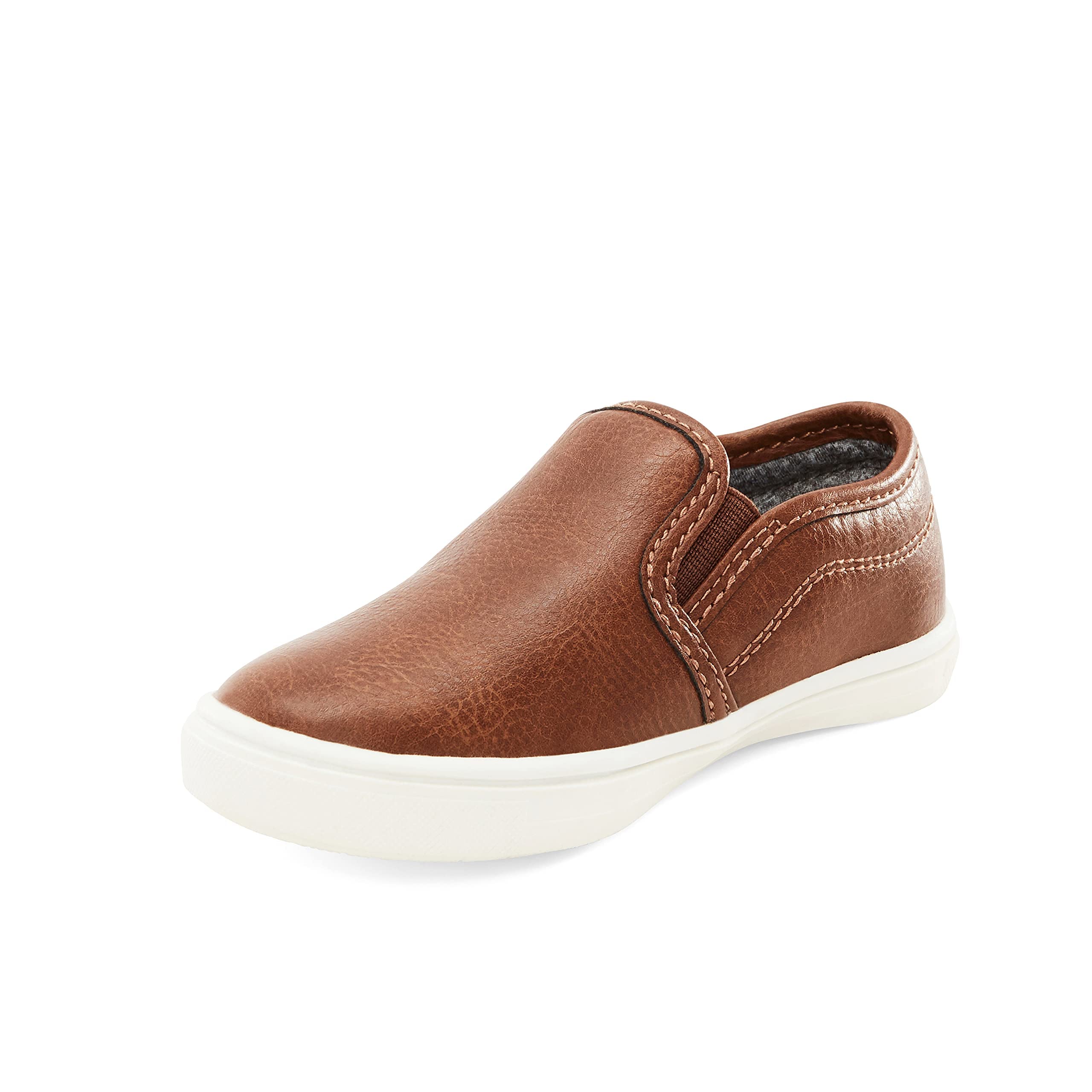 Carter's Simple Joys Boys Slip-On Sneakers | Comfortable Casual Shoes for Toddlers & Kids | Perfect for Playtime, School & Everyday Wear