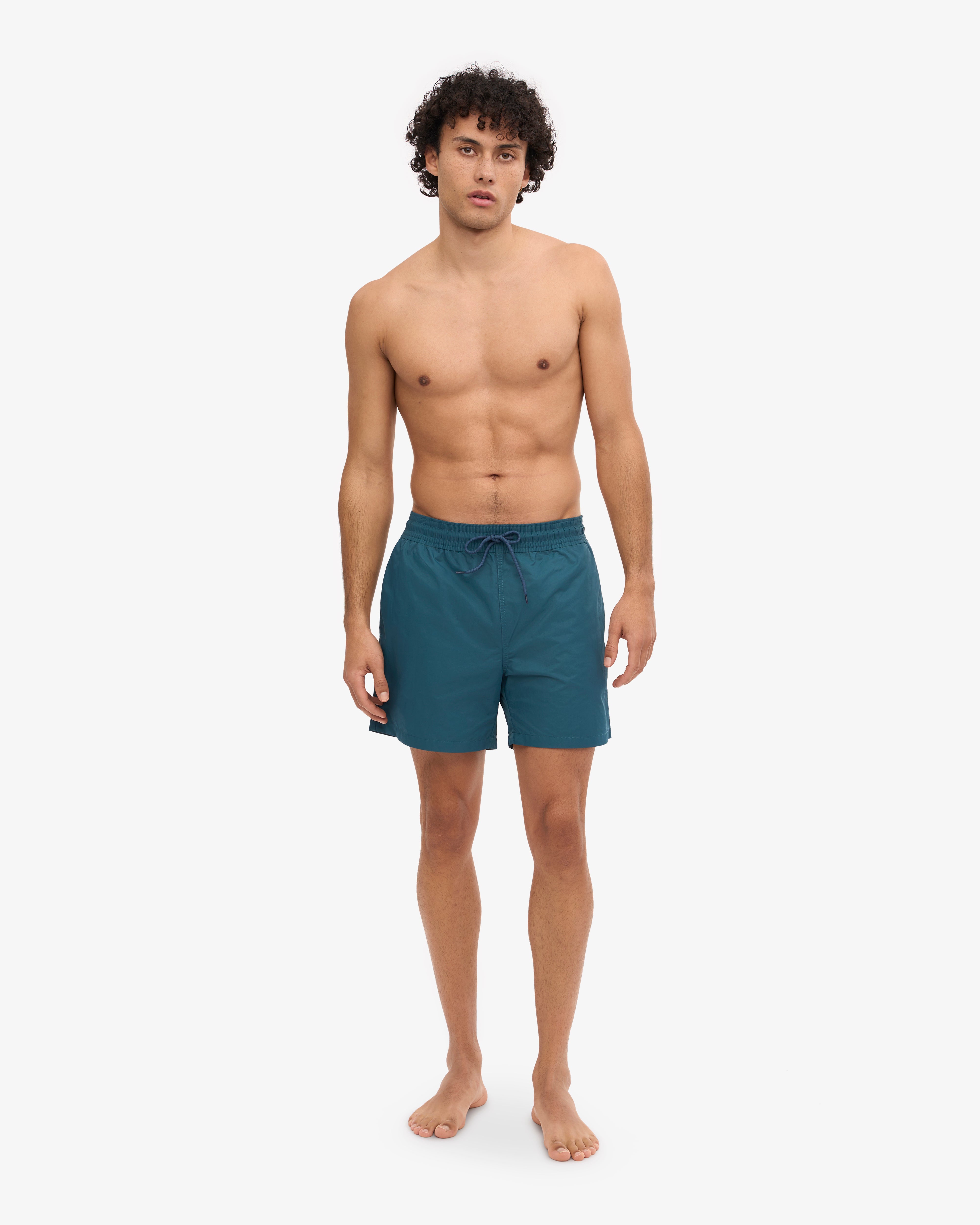 Men's Classic Swim Shorts - Quick Dry, Comfortable & Stylish Lava Grey for Beach, Pool & Summer Vacations