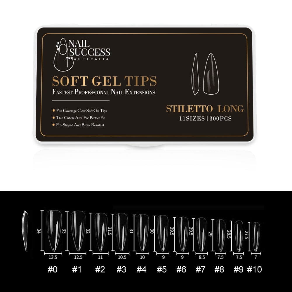 Soft Gel Press On Nails - Natural Looking Fake Nails with Easy Application for Manicures & Special Occasions