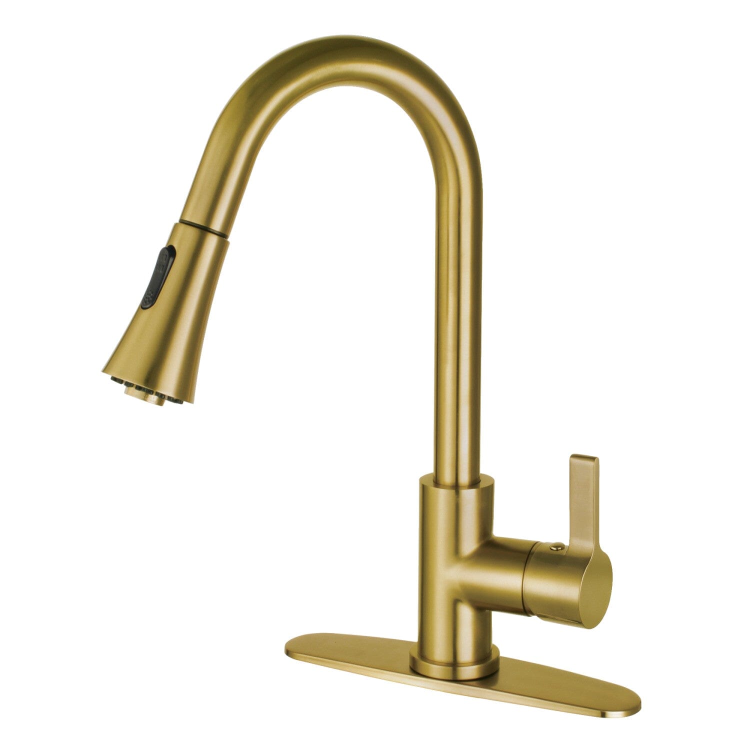 High-Quality Continental Single Handle Pull Down Kitchen Faucet with Sprayer - Modern Stainless Steel Design for Easy Cooking & Dishwashing