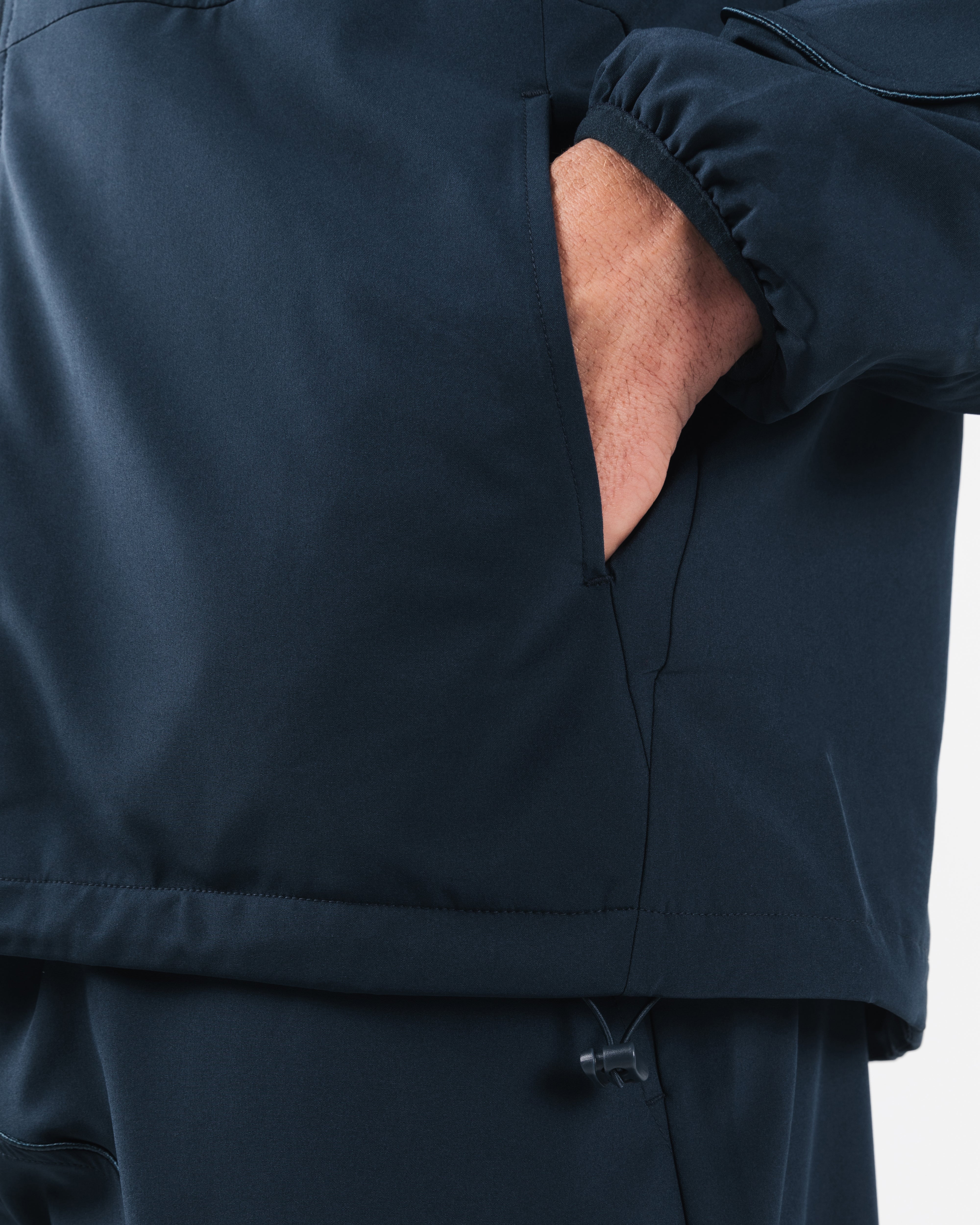 Premium Club Training Jacket for Men & Women - Breathable Deep Navy Athletic Jacket for Gym, Running & Outdoor Workouts