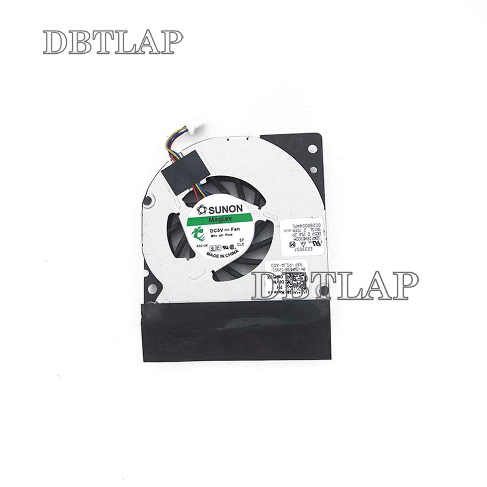 Compatible Dell Latitude E4300 CPU Cooling Fan WM598 GB0555PDV1-A 13.B3442.F.GN | High-Performance Laptop Fan for Enhanced Cooling | Ideal for Office, Gaming, and Travel Use