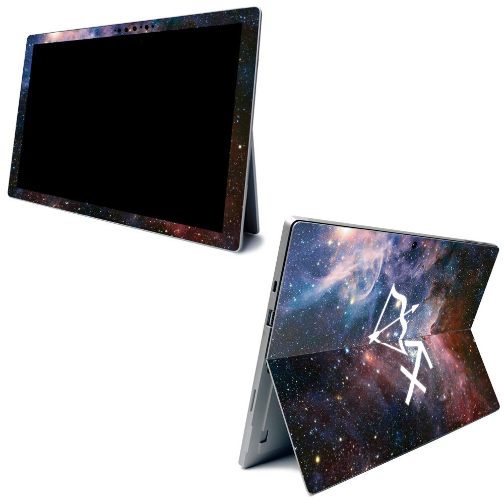 Carbon Fiber Skin for Microsoft Surface Pro 7 - Durable & Easy Install | for Work & Travel