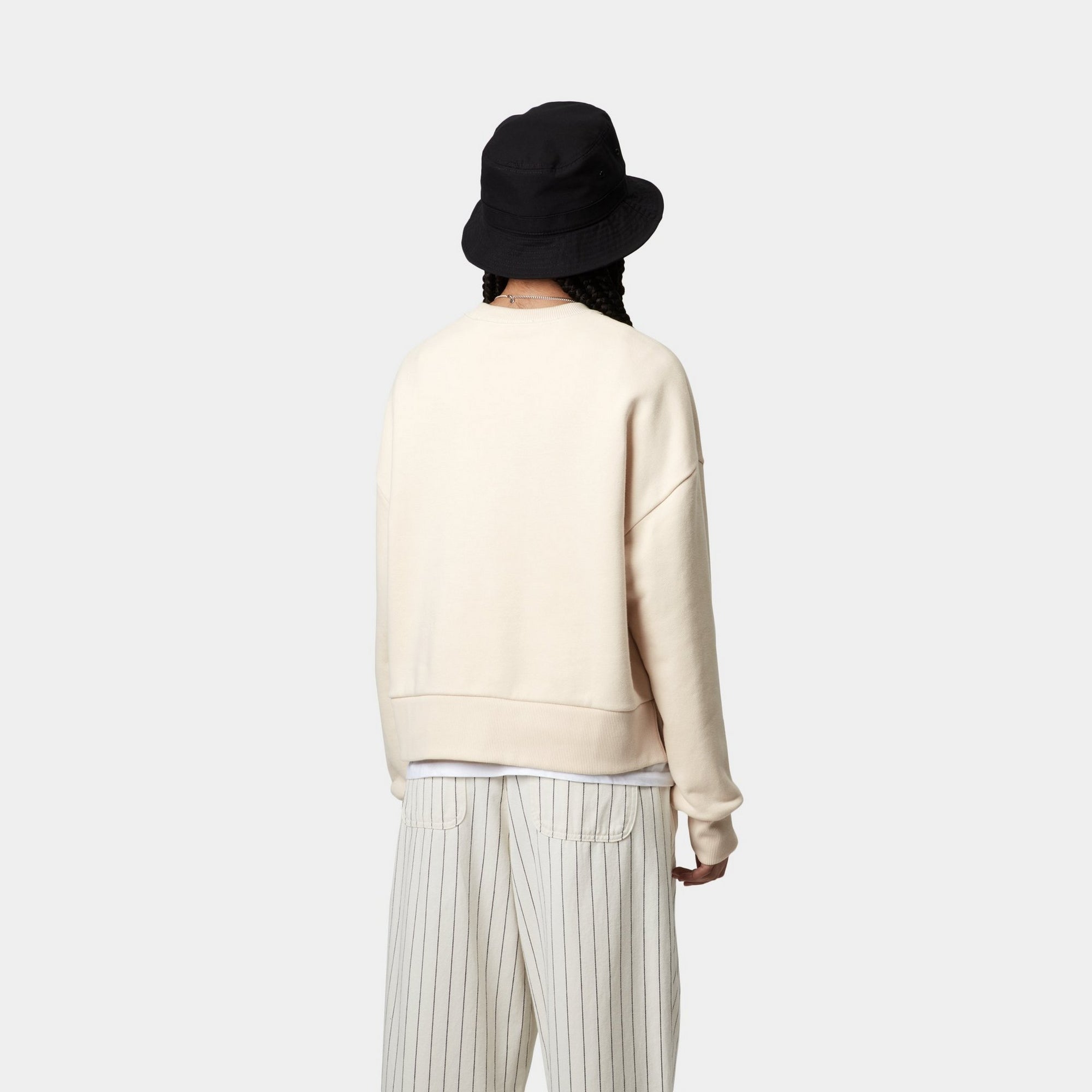 Women's Eldon Sweatshirt - Soft Cotton Pullover Hoodie for Casual Wear & Loungewear | Natural Color | Perfect for Everyday Comfort & Relaxation