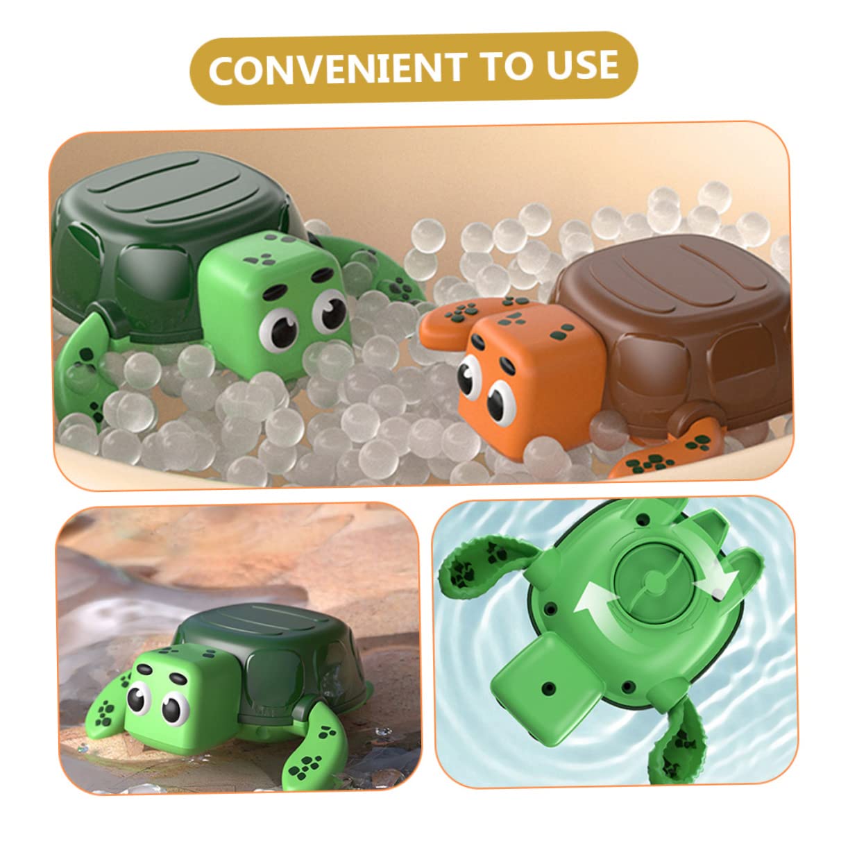 FAVOMOTO 12 Pack Kids Bath Toys for Toddlers - Floating Water Play Set for Bathtub, Pool & Beach - BPA-Free Plastic Duck Squirt Toys for Baby Boys & Girls