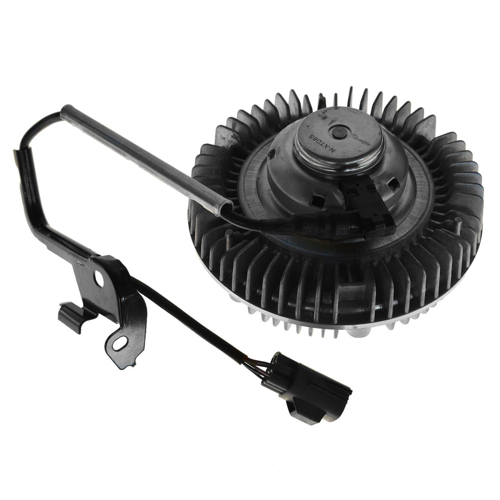 TRQ Radiator Fan Clutch & Fan Blade Kit Set Compatible with Dodge Ram Cummins Turbo Diesel 5.9L 6.7L - Heavy Duty Cooling System Replacement for Off-Road Towing & Hot Weather Driving