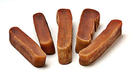 Premium Bulk Himalayan Cheese Chews for Dogs - All-Natural Long-Lasting Yak & Cow Milk Dog Treats - Ideal for Aggressive Chewers - Non-Staining for Carpets & Furniture (5 Pound, Large) - Perfect for Training, Dental Health & Anxiety Relief