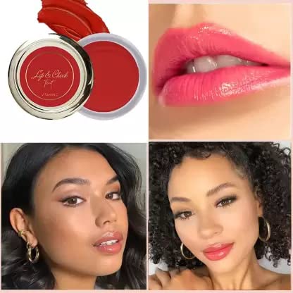 Cheek and Lip Tint Creamy Matte Finish - Long-Lasting Blush & Lip Stain for Natural Makeup Look | Perfect for Everyday Wear, Date Night & Special Occasions
