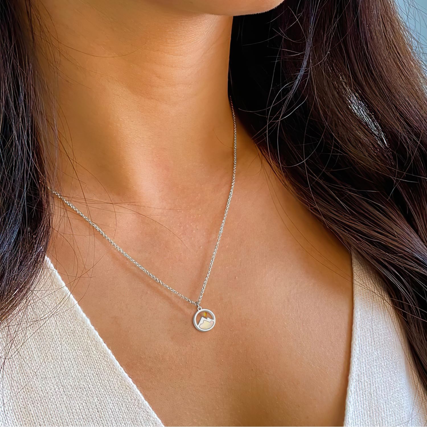 Mustard Seed Necklace - Christian Jewelry for Women, Inspirational Jesus Religious Faith Pendant Gift for Easter, Birthday, Mother's Day - Perfect for Mom, Grandma, Sister & Daughter | Bible Verse Jewelry, Spiritual Gift for Faithful Women