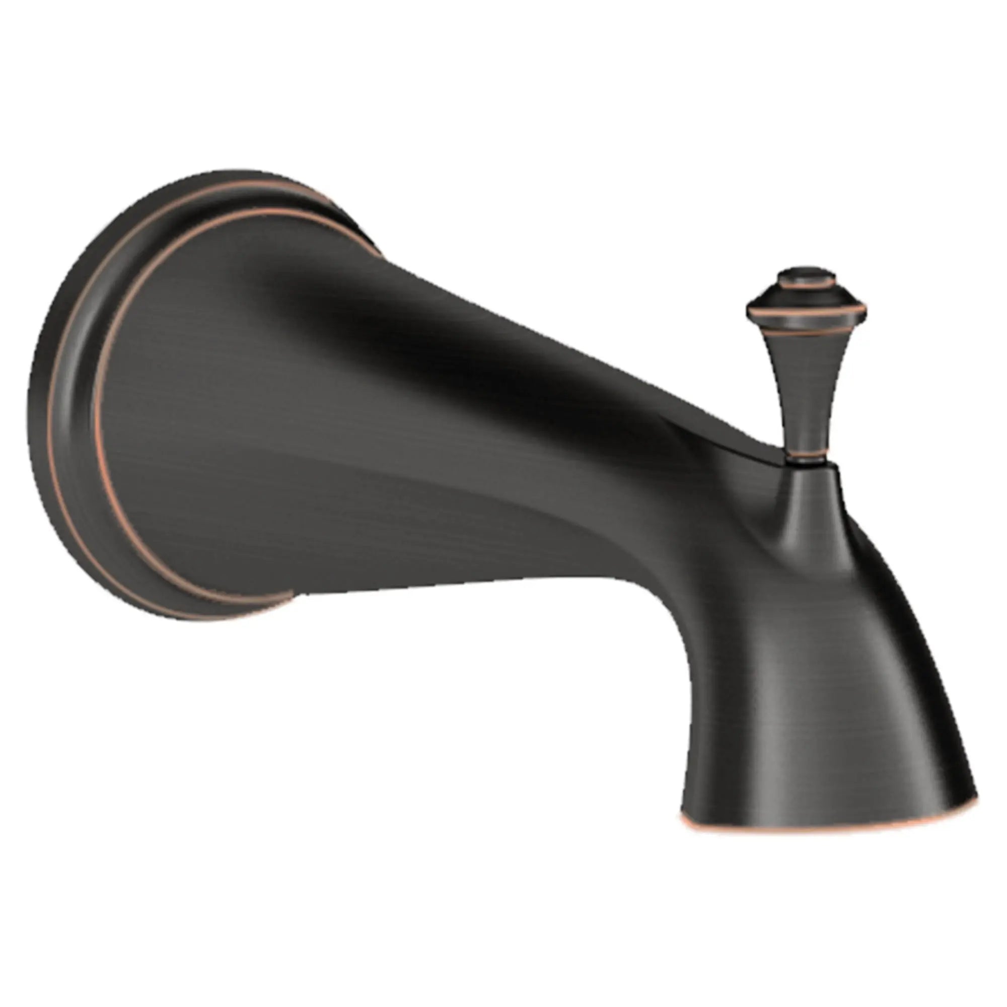 Delancey® 8 1/8 Inch IPS Diverter Tub Spout - Brass Bathroom Faucet for Shower and Bathtub - Perfect for Bathroom Renovation and Plumbing Upgrades