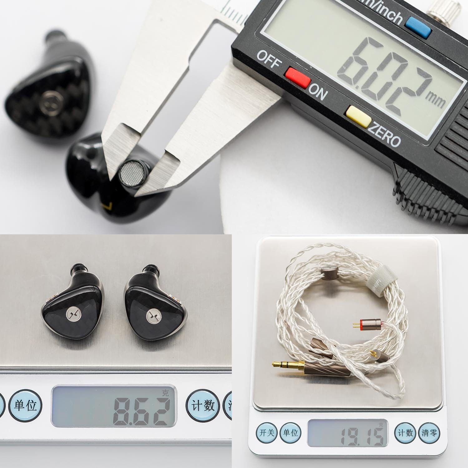 TinHiFi C3 LCP Superlinear Composite Diaphragm In-Ear Earphones - High Fidelity Sound for Audiophiles, Music Lovers & Gaming - Perfect for Commuting, Workouts & Studio Monitoring